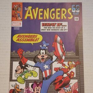 Amazing Spider-Man #45B (2022) Marvel Comics, Disney 100 Anniversary - What If?